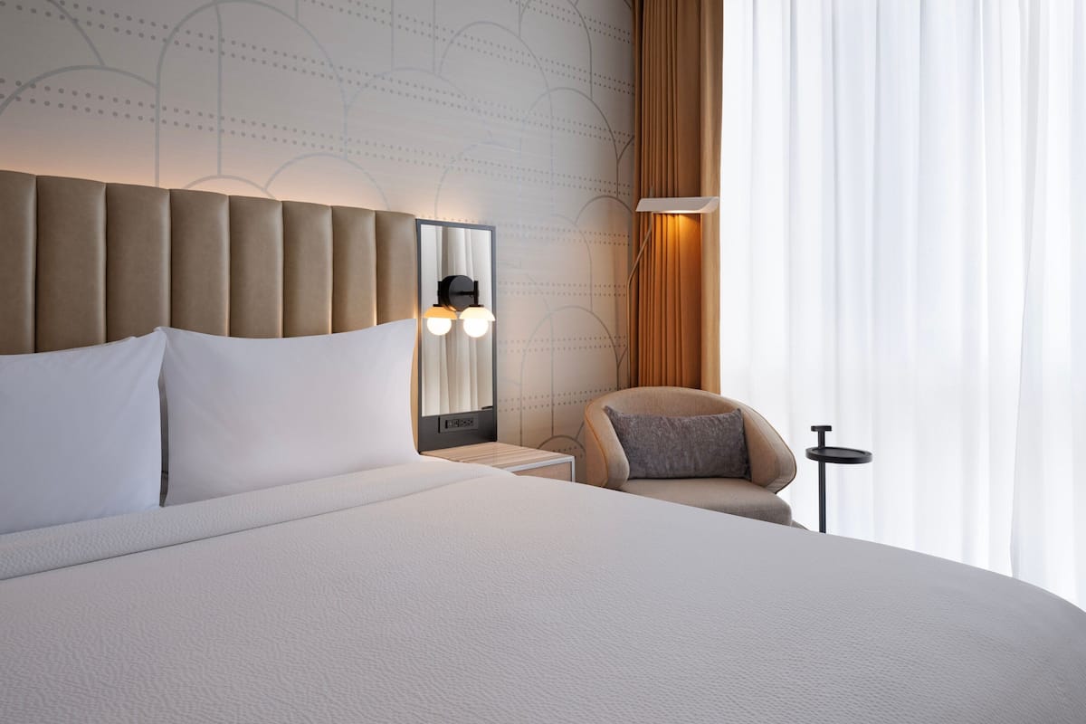 Premium bedding, in-room safe, desk, laptop workspace
