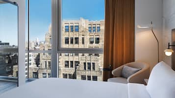 Zimmer, 1 King-Bett, Stadtblick
