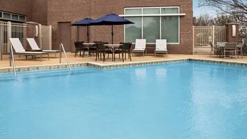 Udendørs pool, liggestole