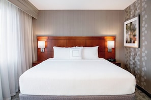 Suite, 1 Bedroom | Desk, laptop workspace, blackout drapes, soundproofing - Courtyard by Marriott Edmonton West (Edmonton)