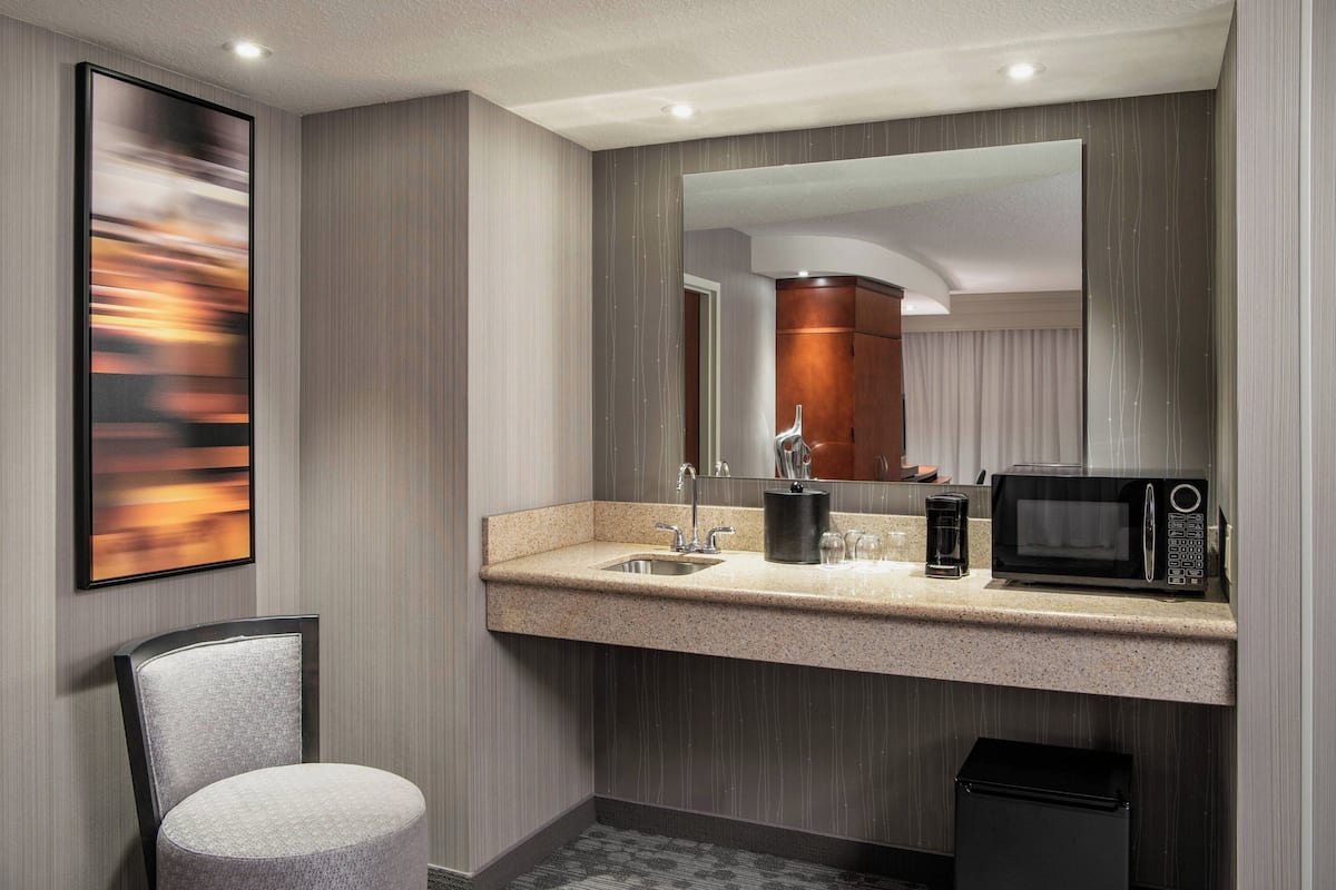 suite, 1 bedroom, non smoking | 1 bedroom, desk, laptop workspace, blackout curtains