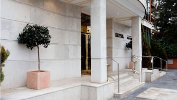 Entrada de la propiedad