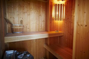 Sauna, Turkish bath/hammam, body treatments, body scrubs, facials