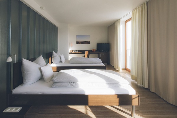 Doppia Superior uso singolo, balcone | Biancheria da letto ipoallergenica, una cassaforte in camera