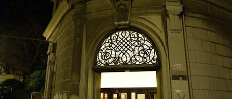 Front of property – evening/night