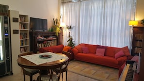 Área de estar no saguão