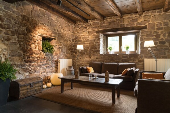 Lobby lounge - Hôtel Iribarnia (Lantz)