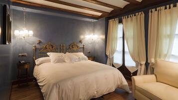 ダブルルーム | 高級寝具、ミニバー、セーフティボックス (室内)、デスク