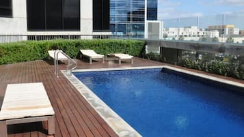 Seasonal outdoor pool