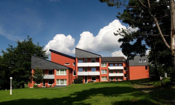 Overnatningsstedets facade