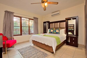 Family Residence Villa | Individually decorated, laptop workspace, iron/ironing board, bed sheets