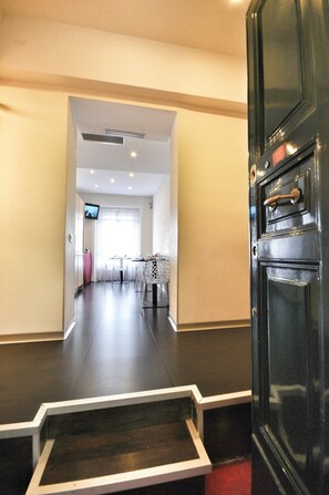 Entrée de l’hébergement