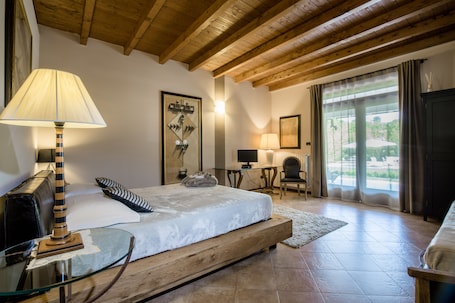 1 habitación, sábanas italianas Frette y cubrecamas