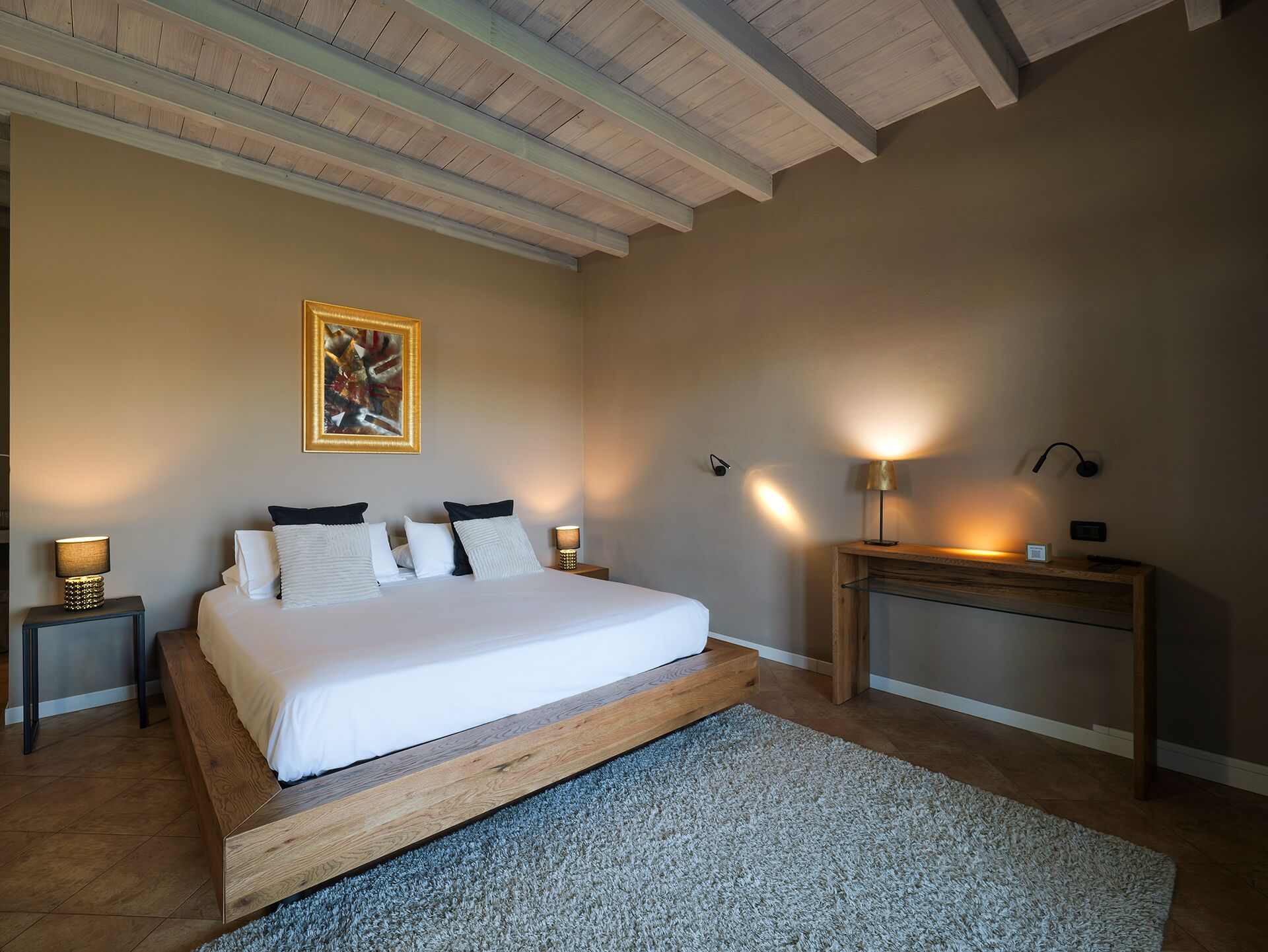 DESIGN PRESTIGE VISTA COLLINA | Italienska Frette-lakan, duntäcken och individuell inredning