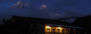 Front of property – evening/night