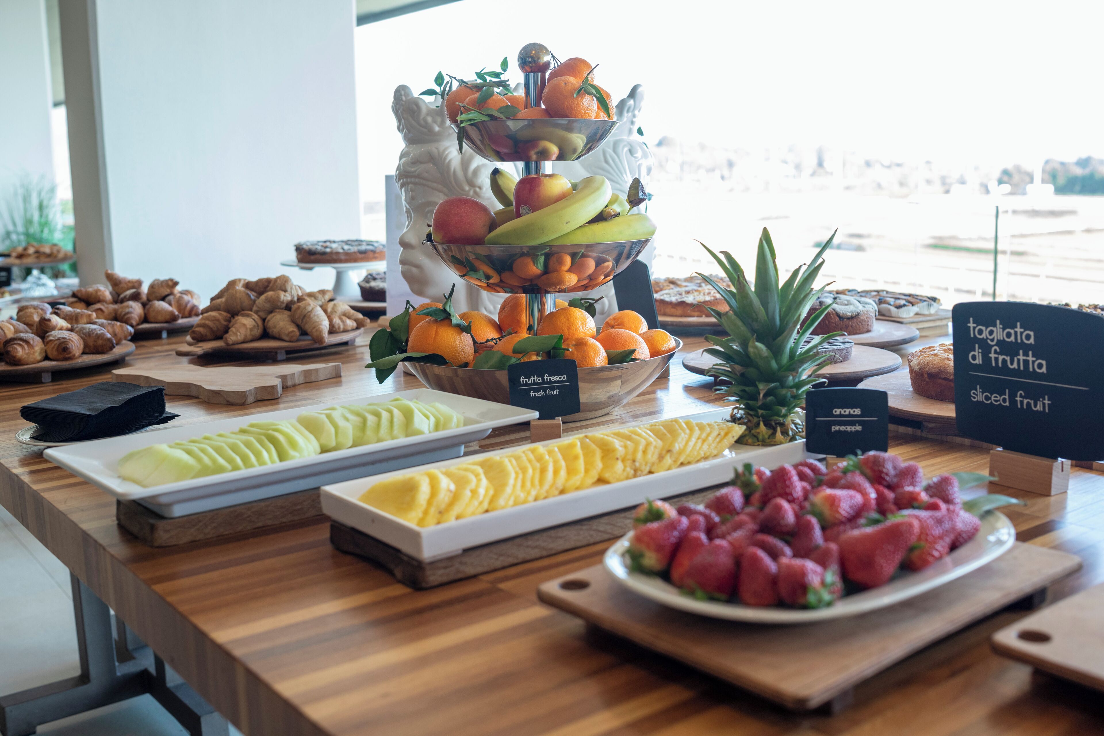 Desayuno buffet incluido todos los días 