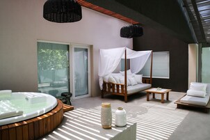 Deluxe-herbergi | Verönd/útipallur