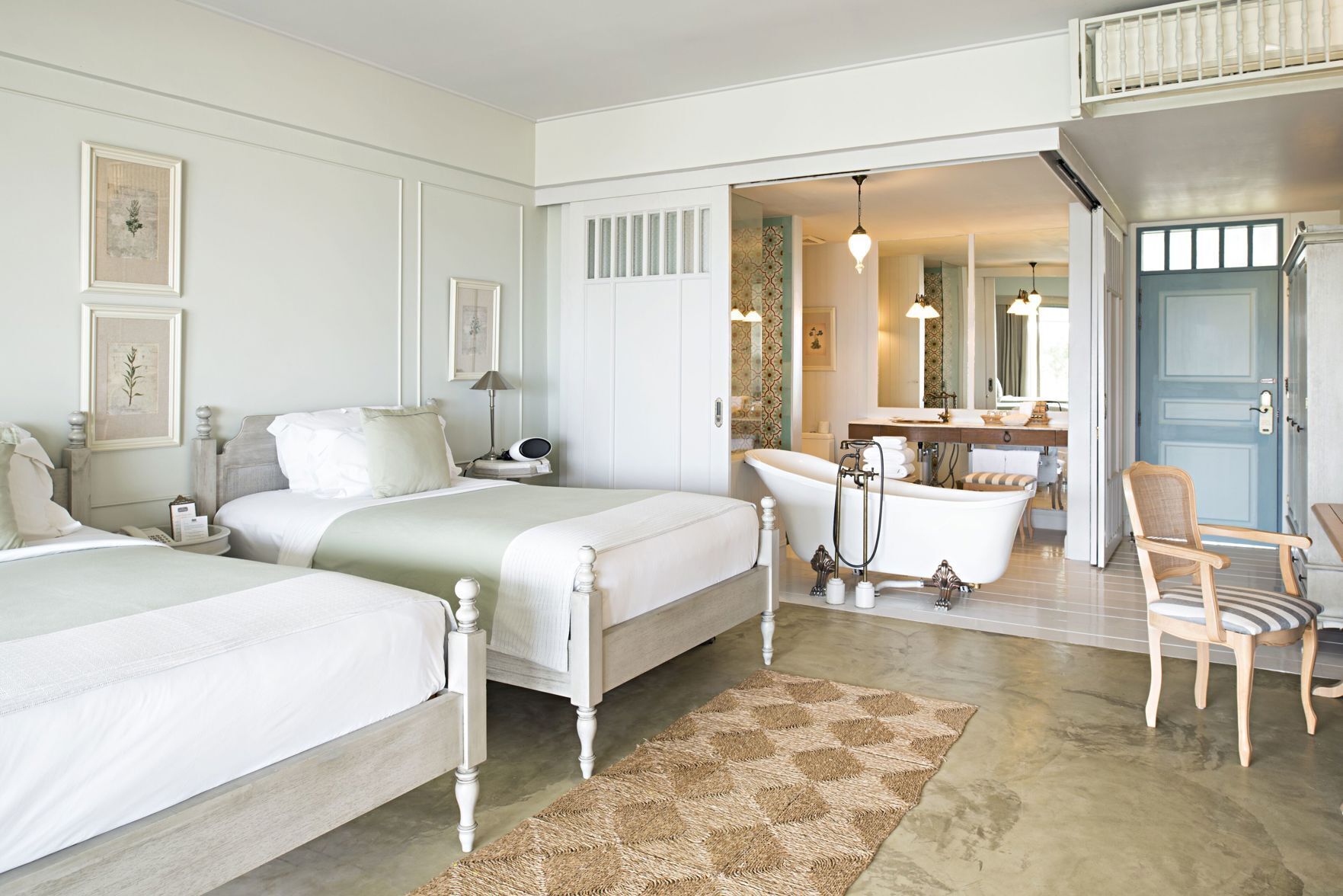 Free minibar, in-room safe, desk, blackout curtains