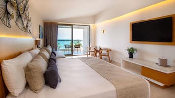 Deluxe Premium Ocean Front | Ropa de cama de alta calidad y artículos del minibar gratis