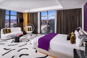 Two Bedroom Chelsea Penthouse | Egyptian cotton sheets, premium bedding, down comforters, pillowtop beds - The Cosmopolitan Of Las Vegas (Las Vegas)