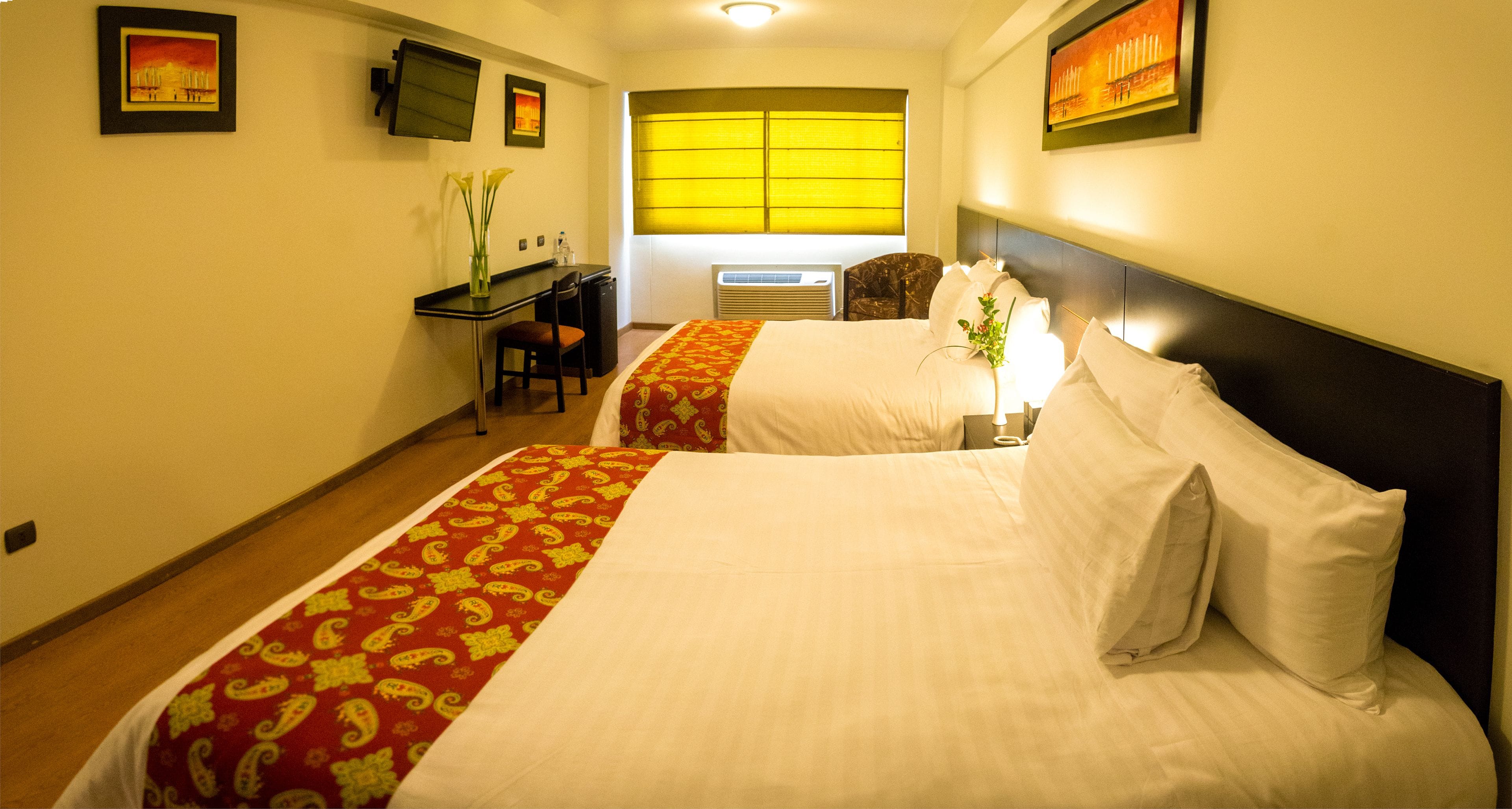 twin room, 2 single beds | minibar, in-room safe, desk, laptop workspace