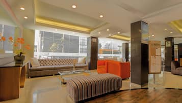 Zona de estar del vestíbulo