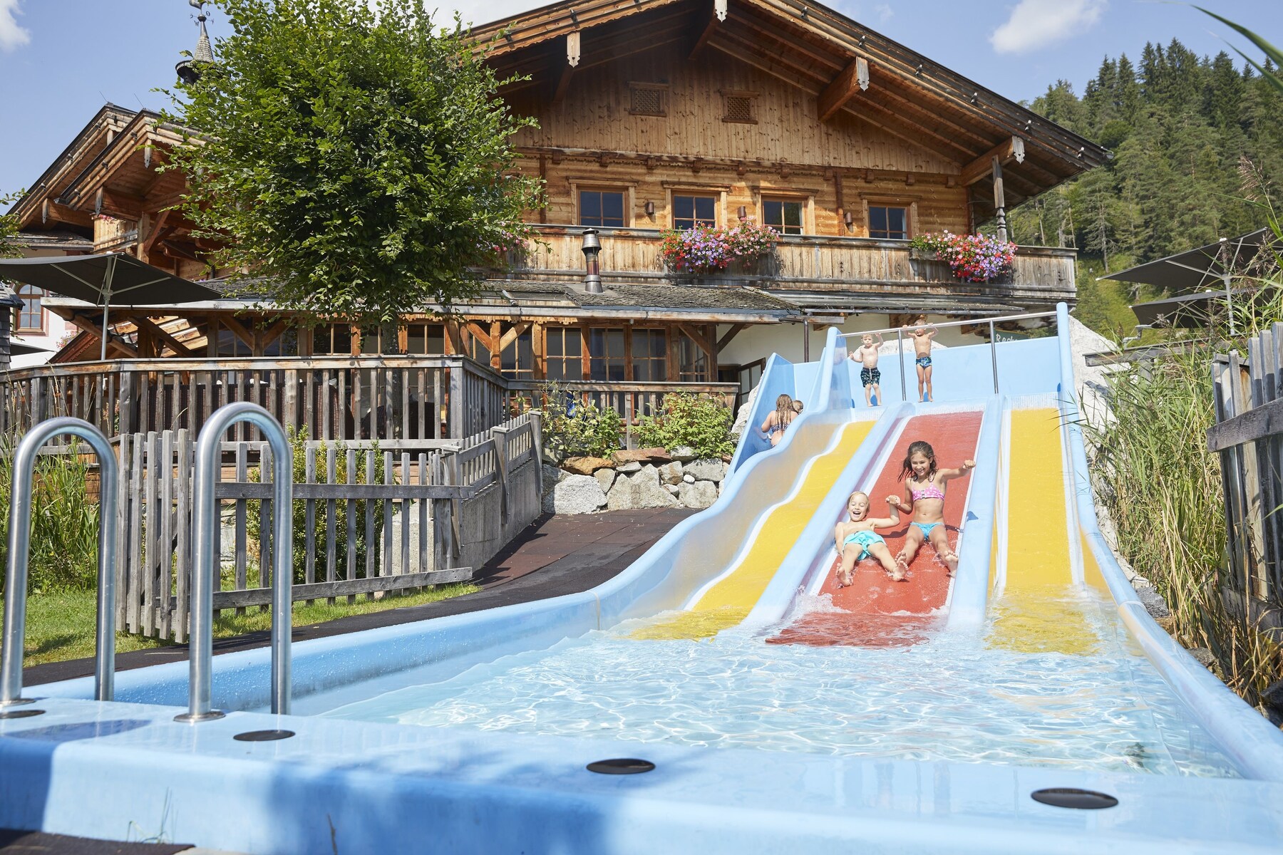 Wasserrutsche