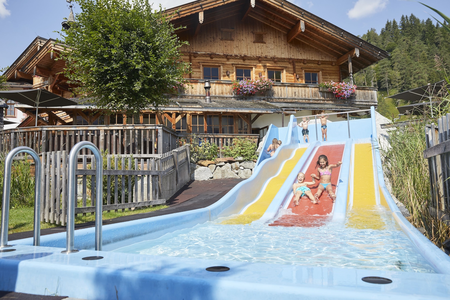Wasserrutsche