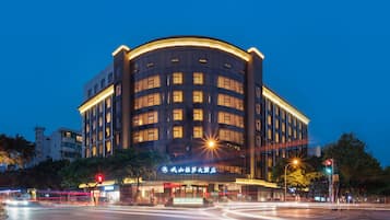 Front of property - evening/night