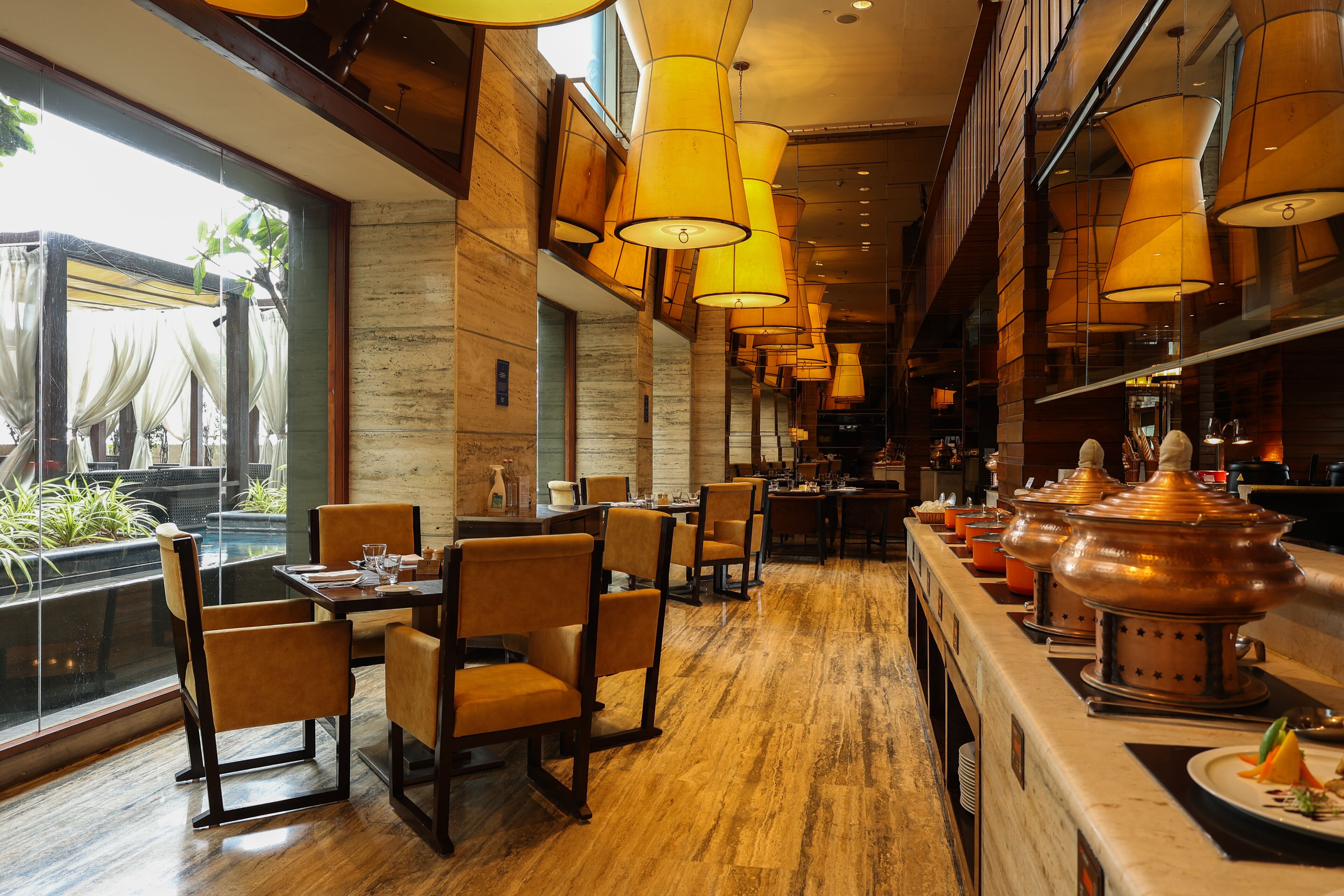 daily buffet breakfast (inr 1200 per person)