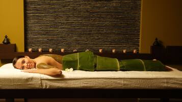 Couples treatment room(s), steam room, body treatments, aromatherapy