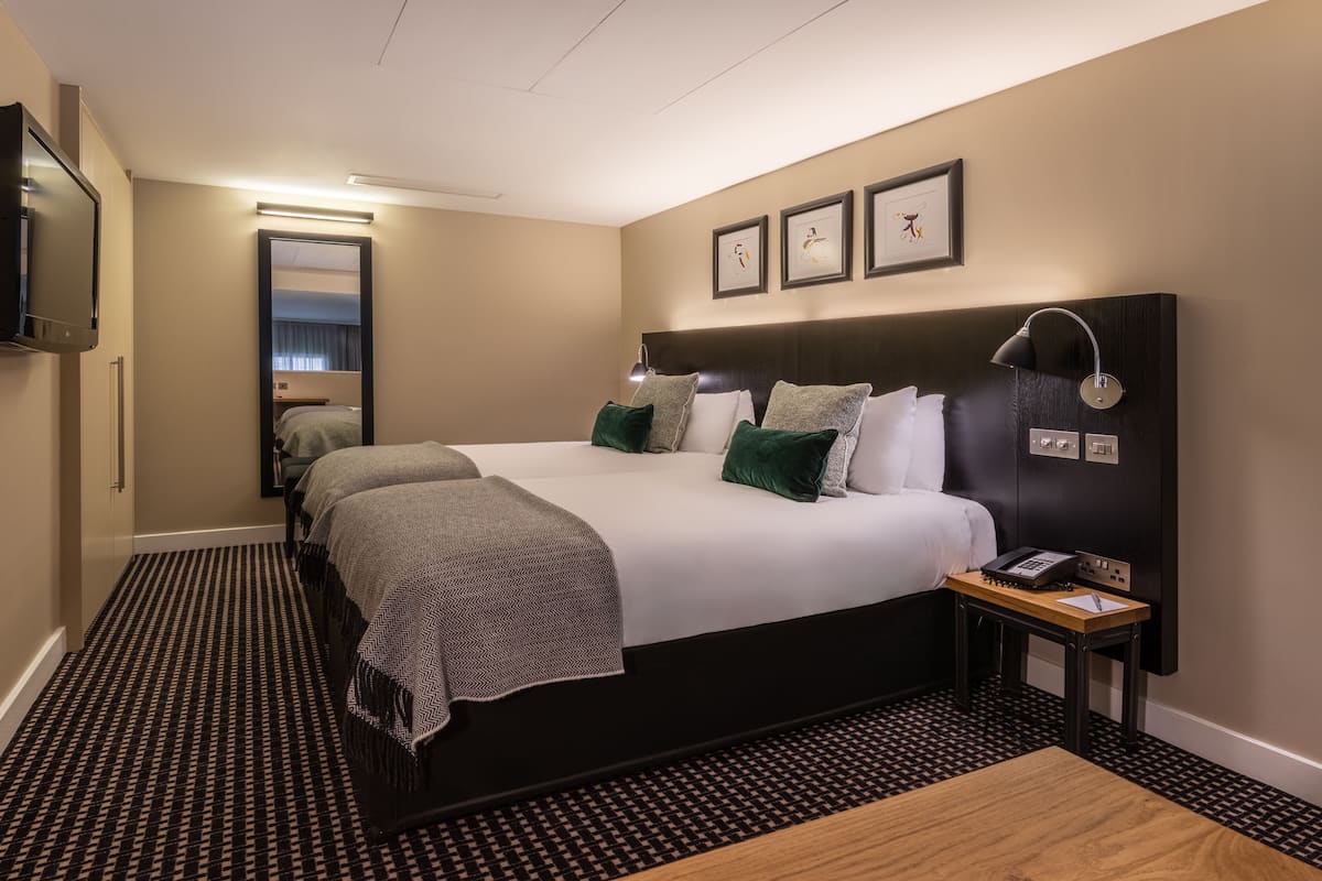 Junior Suite, Multiple Beds | Hypo-allergenic bedding, in-room safe, desk, blackout drapes