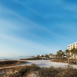 Private beach, free beach cabanas, sun loungers, beach umbrellas