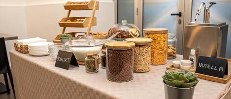 Buffet de café da manhã