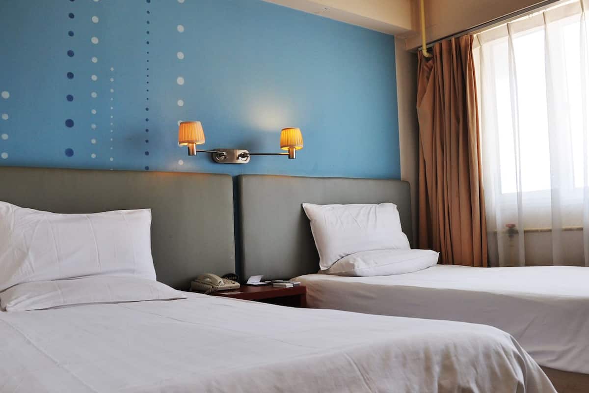 Standard Twin Room | Desk, blackout curtains, iron/ironing board, free wired Internet