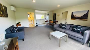 Family Apartment, 2 Bedrooms | Living area | LCD TV, DVD player