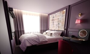 Premium bedding, in-room safe, desk, laptop workspace