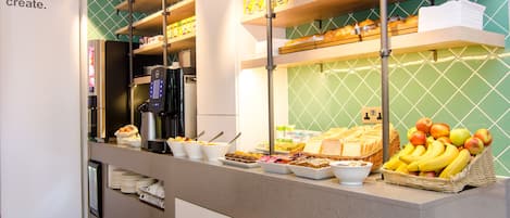 Gratis kontinental frukost varje dag