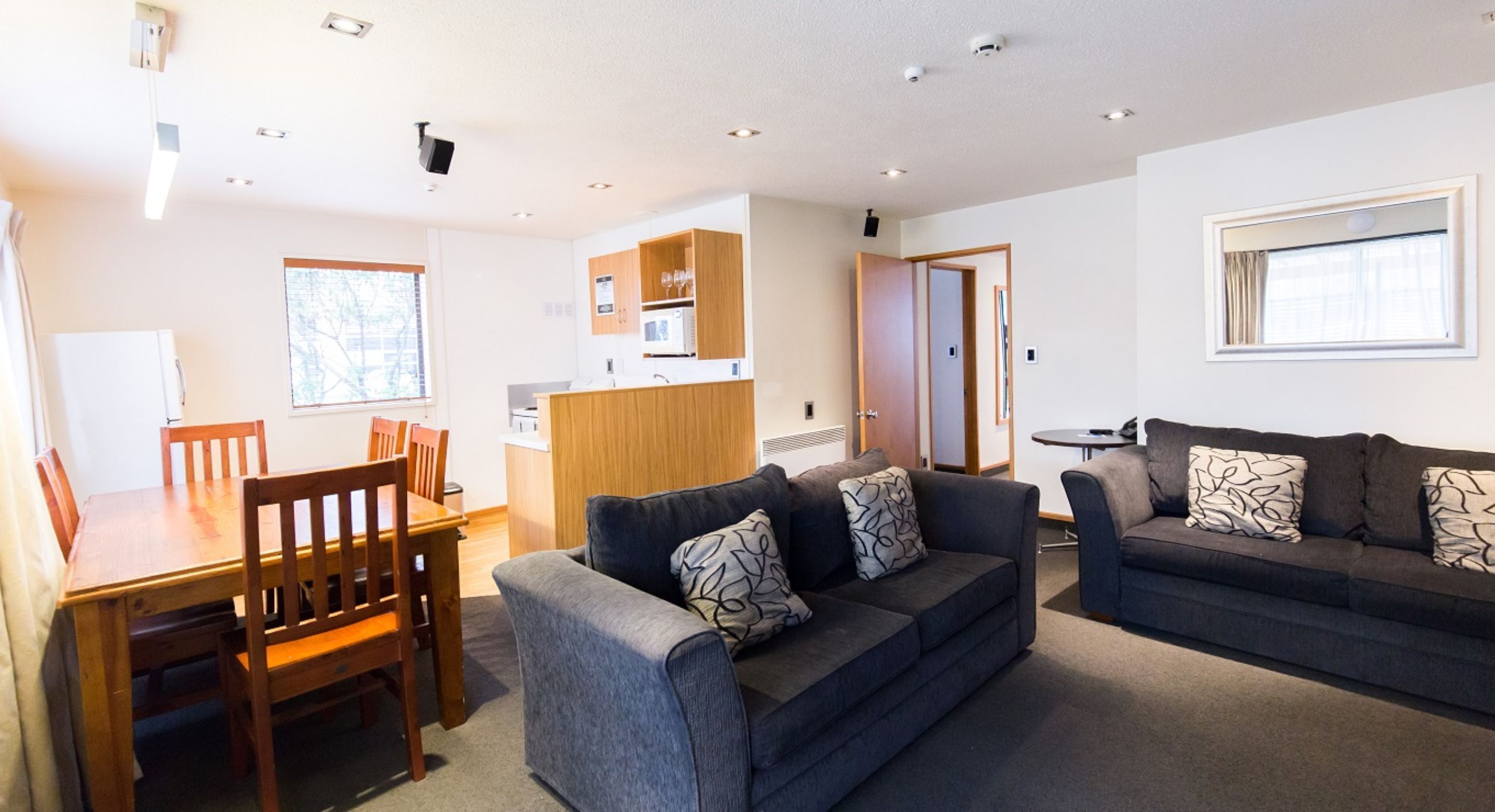 premium economy 3 bedroom | private kitchen | fridge, microwave, stovetop, coffee/tea maker