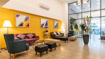 Zona de estar del vestíbulo