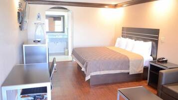 Desk, iron/ironing board, free WiFi, bed sheets