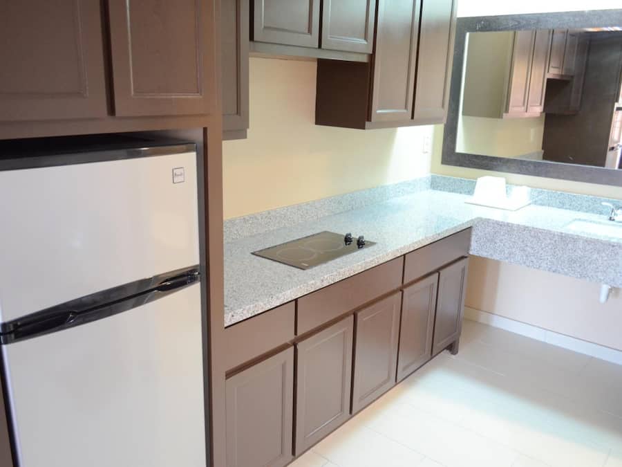 Geladeira, micro-ondas