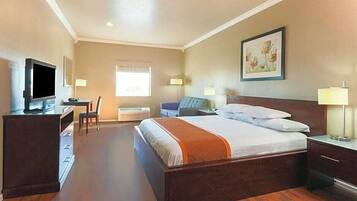 1 habitación, escritorio y cortinas blackout