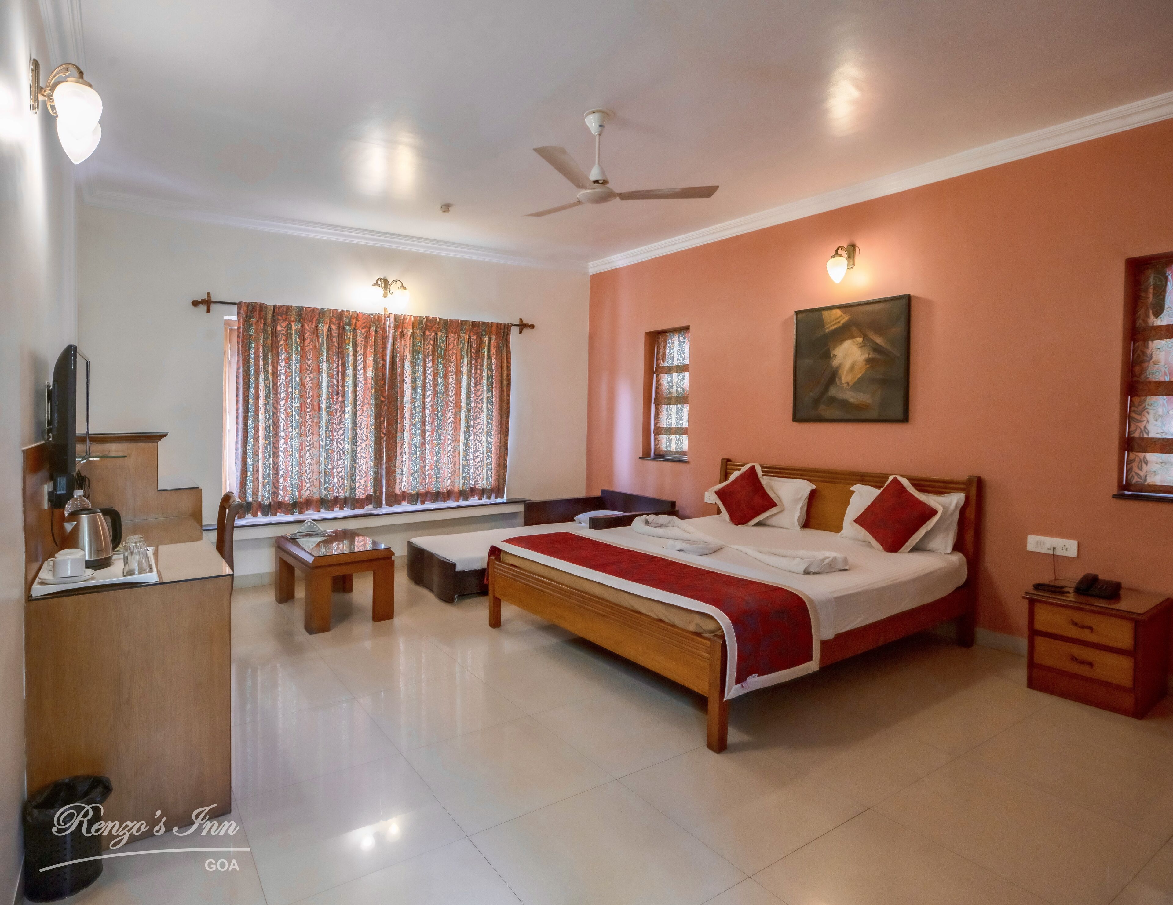 elegance room  | minibar, in-room safe, iron/ironing board, rollaway beds