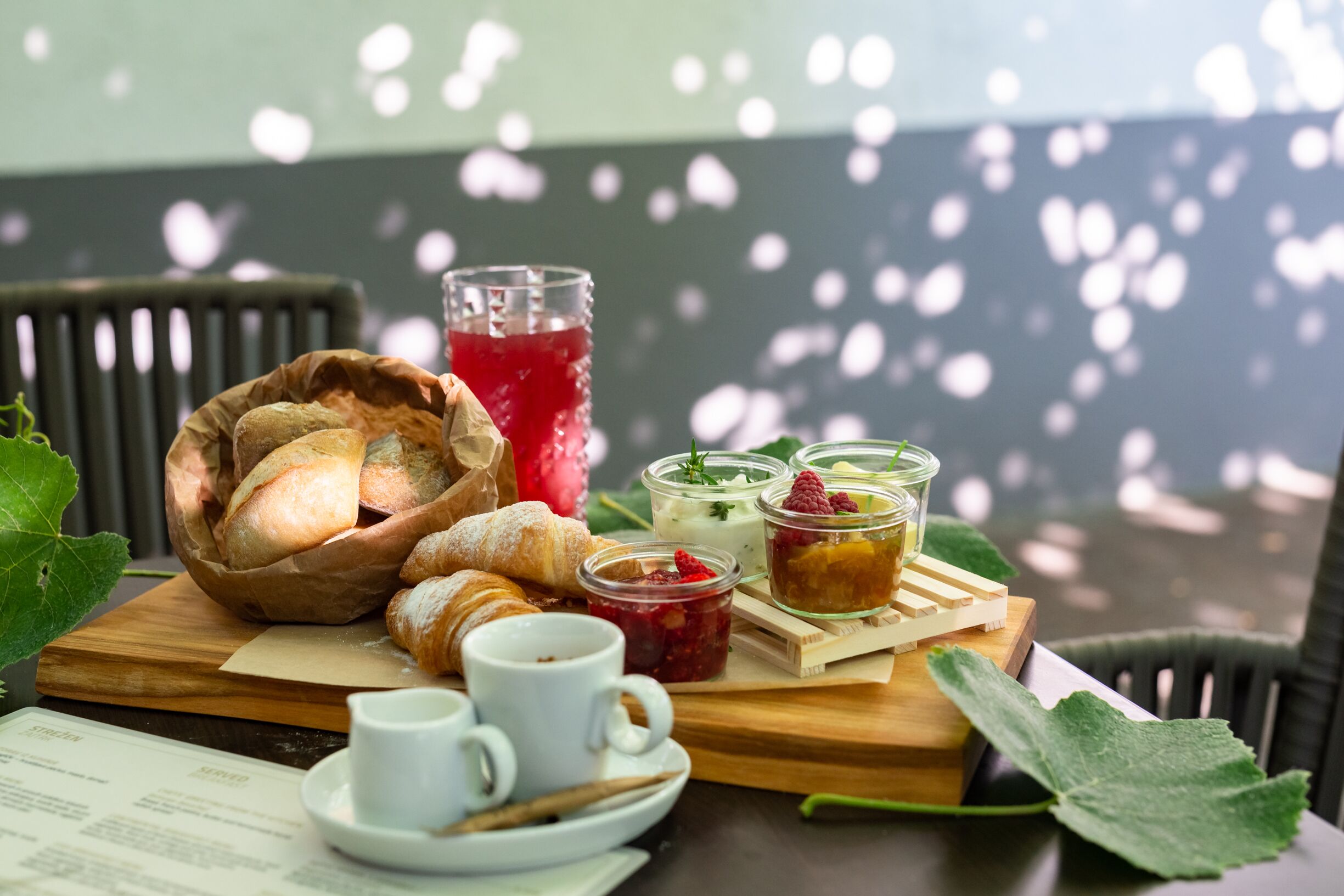 daily buffet breakfast (eur 18 per person)