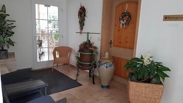 Interior entrance