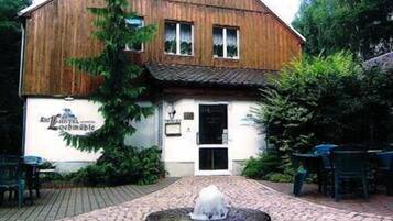 Fassade der Unterkunft