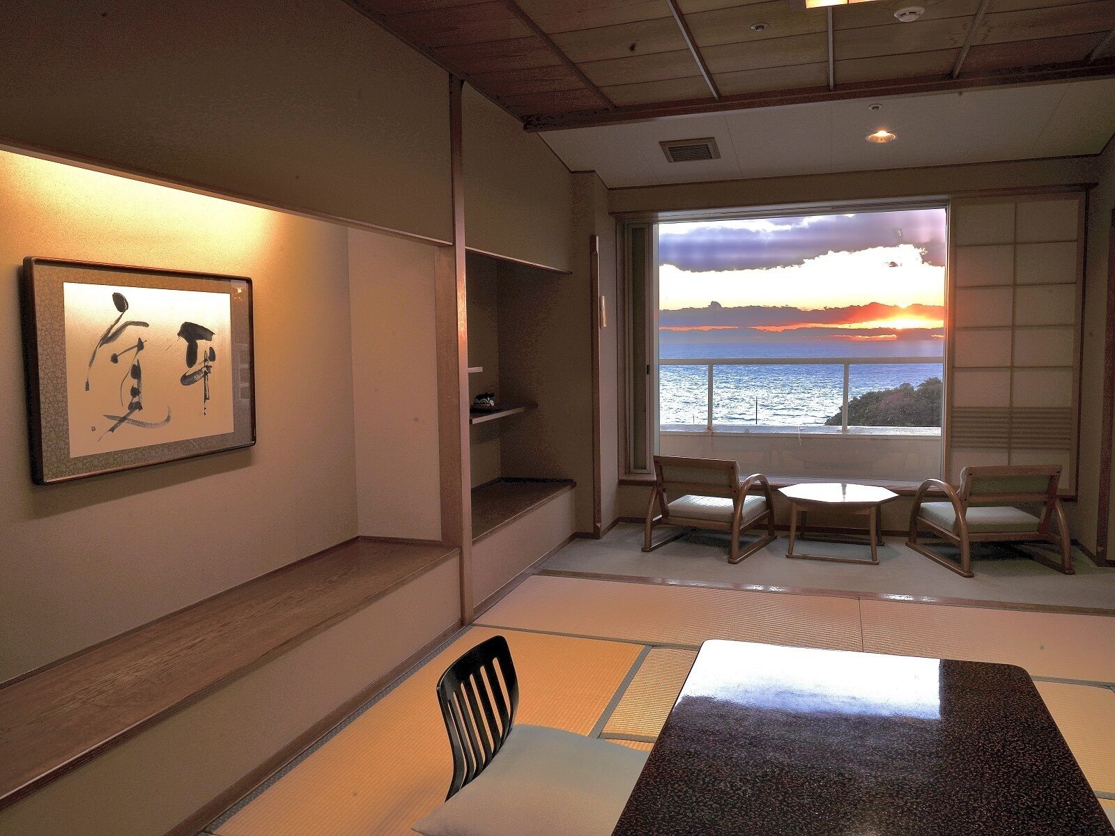 (Nagitei) Sea View Pure Japanese Style Room, Non Smoking | In-room safe, free WiFi, bed sheets