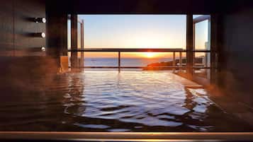 (Nagitei) Sea View Japanese Style Twin-Bed room with hot spring, Non Smoking | In-room safe, free WiFi, bed sheets