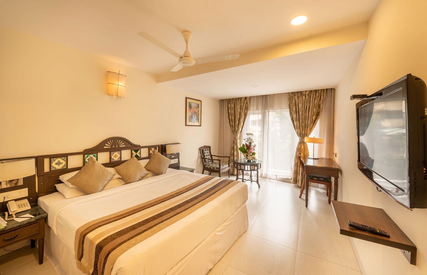 In-room safe, desk, iron/ironing board, rollaway beds